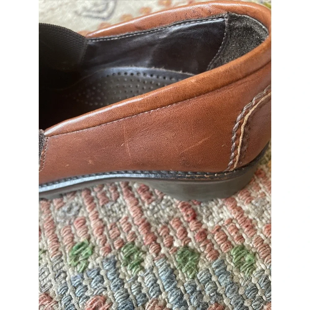 Cole Haan Shoes Women 6.5 Loafer Brown Leather Lug Sole Corporate Dress - Picture 8 of 8